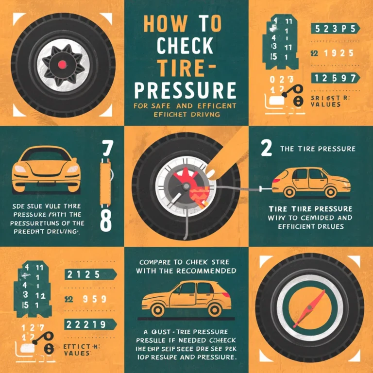 How to Check Tire Pressure